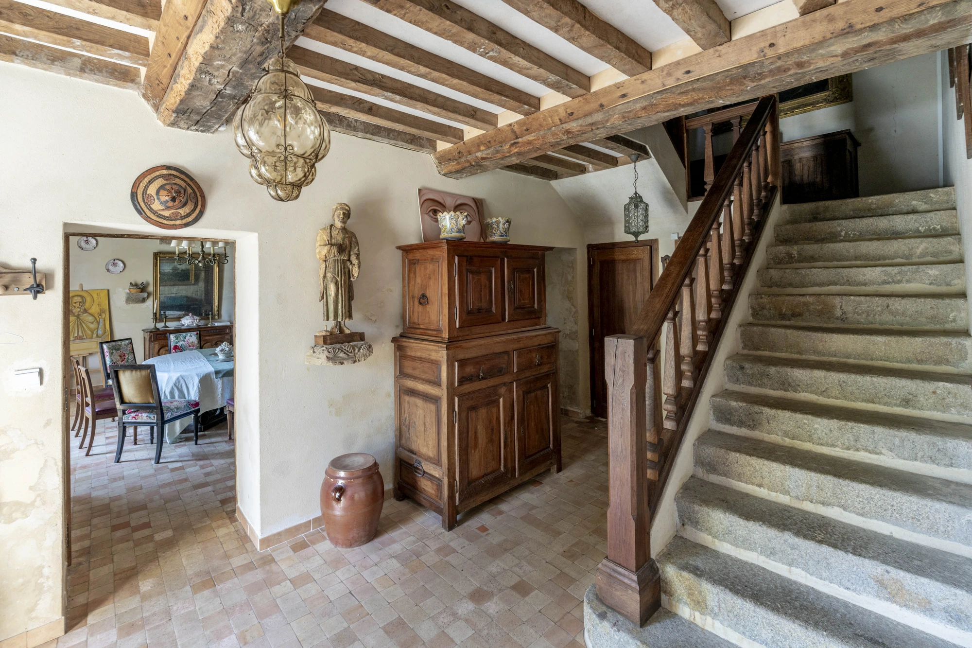 L'escalier de pierre